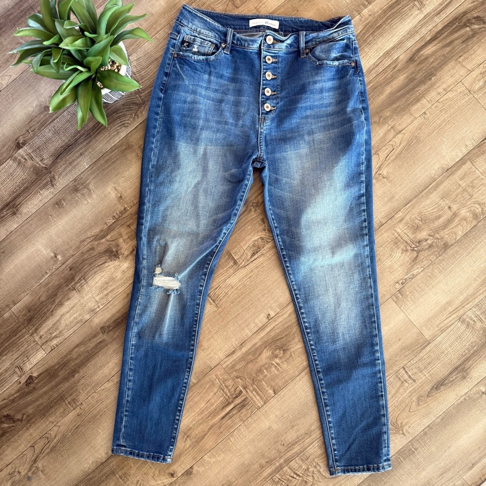 Kancan Curvy skinny denim jeans size 13/30